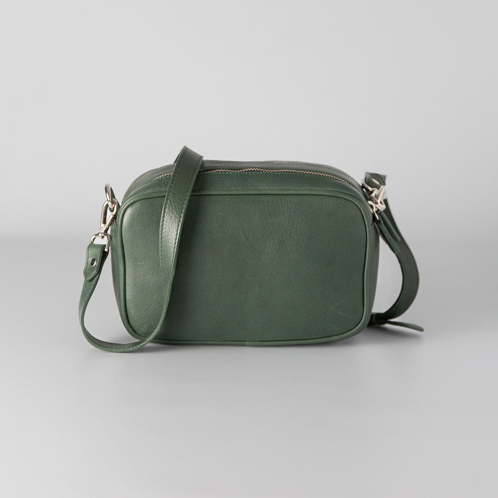 Felipa Cuboid-Shoulder Bag Green