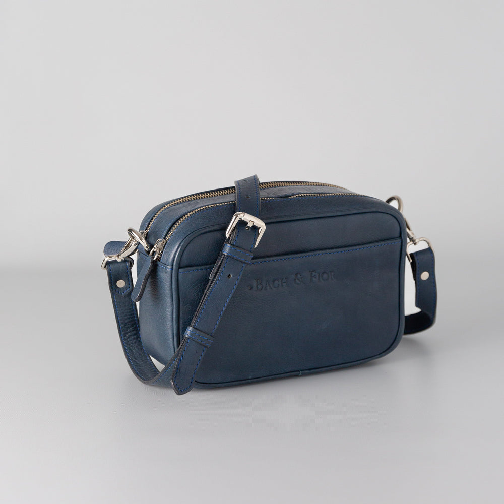 Felipa Cuboid-Shoulder Bag Navy