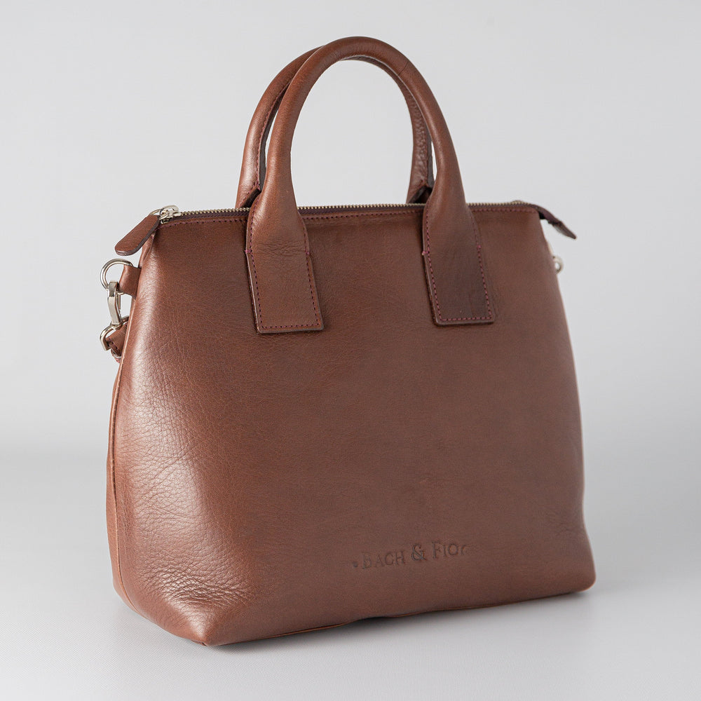 Kelly Medium Satchel Chocolate