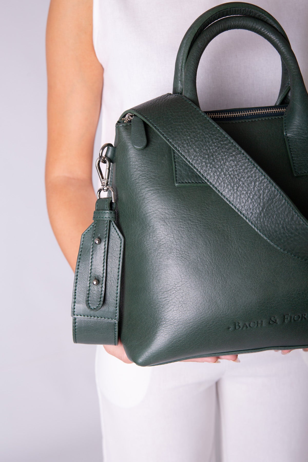 Kelly Medium Satchel Green
