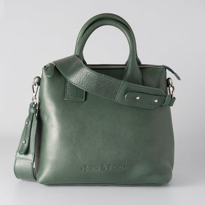 Kelly Medium Satchel Green