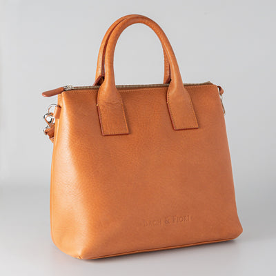 Kelly Medium Satchel Tawny