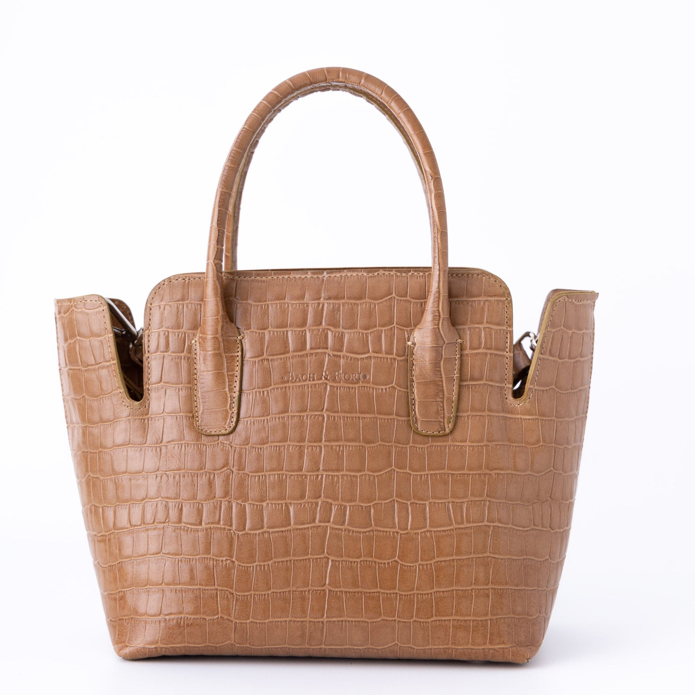 bach and fiori coco satchel bison